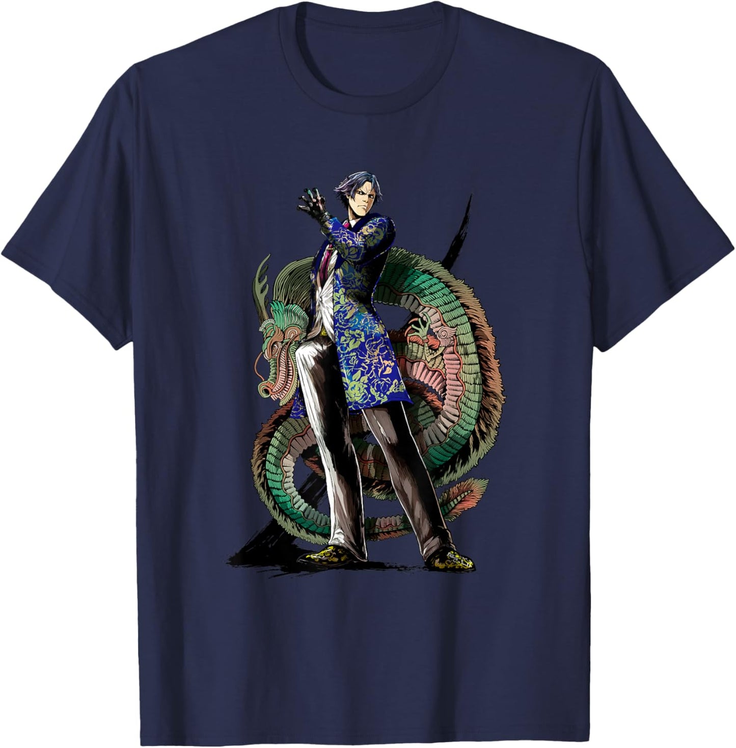Tekken7 Lee 002 T-Shirt - T-Shirt | Navy