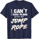 Weighted Jump Rope Double Dutch Workout Boxing T-Shirt - T-Shirt | Navy