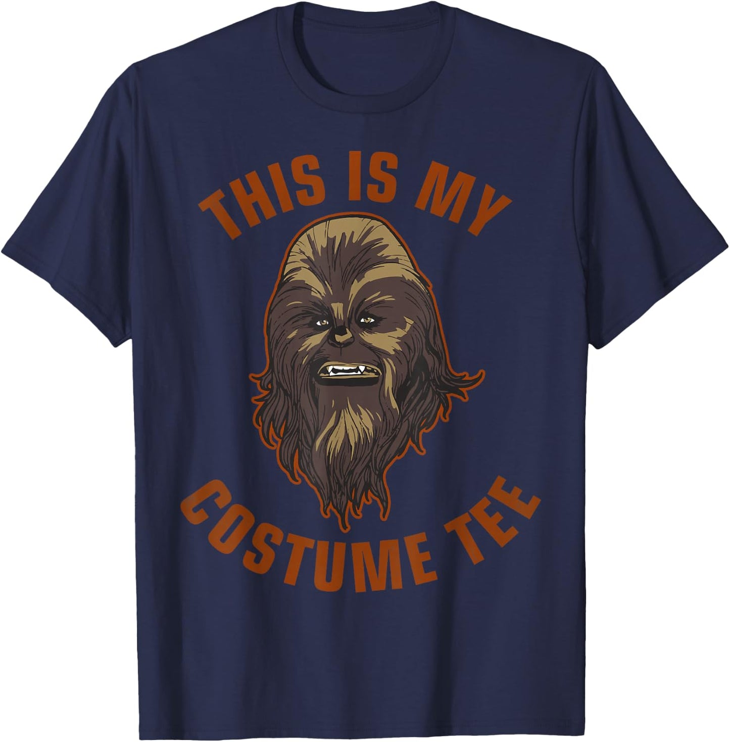 Star Wars Chewbacca Costume Halloween T-Shirt - T-Shirt | Navy
