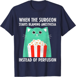 Perfusiologist - Funny Perfusionist T-Shirt - T-Shirt | Navy
