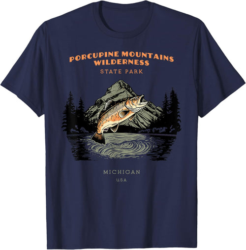 Porcupine Mountains Wilderness State Park Michigan Vintage