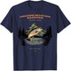 Porcupine Mountains Wilderness State Park Michigan Vintage T-Shirt - T-Shirt | Navy