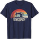 Retro Vintage Sewing Shirt Funny Sew Sewing Lover Sewciopath T-Shirt - T-Shirt | Navy