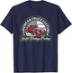 1940 Vintage Red Pickup Truck, Vintage Pre-war Era, Car Guys T-Shirt - T-Shirt | Navy