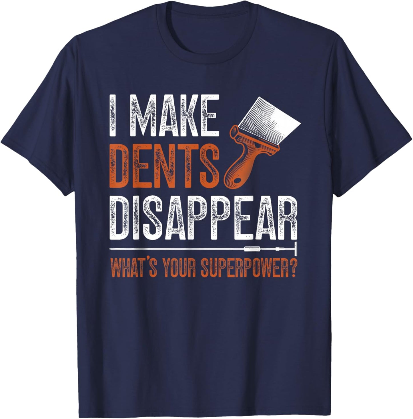 Automotive Body Repair Funny Auto Body Technician T-Shirt - T-Shirt | Navy