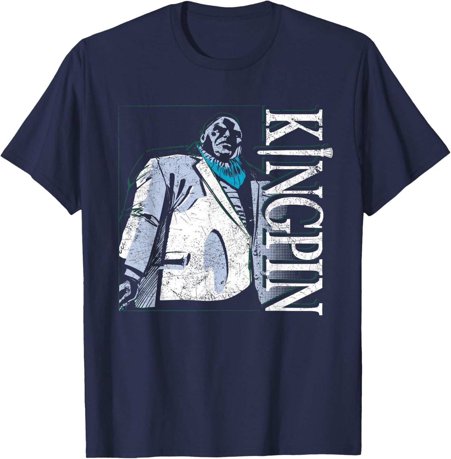 Marvel Kingpin Graphic T-Shirt - T-Shirt | Navy