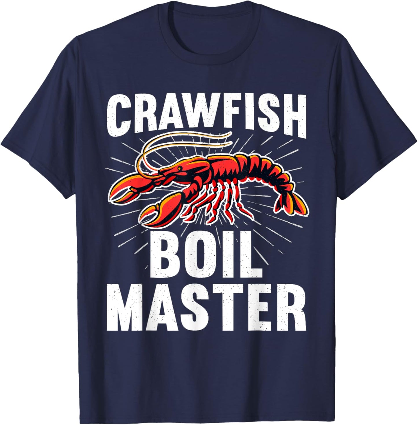 Cool Crawfish Boil Women Crawfish Seafood Chef T-Shirt - T-Shirt | Navy