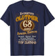 Vintage 68. Geburtstag Mann 68 Jahre Einzigartiger Oldtimer T-Shirt - T-Shirt | Navy