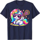 Funny Unicorn Lax Lacrosse Men Boys Girls Youth Teens Sports T-Shirt - T-Shirt | Navy