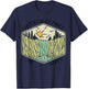 Nature Lover Waterfall Lovers Waterfall Happy Love Hiking T-Shirt - T-Shirt | Navy