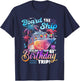 Board The Ship It's My 61st Birthday Trip Cruise Birthday T-Shirt - T-Shirt | Navy