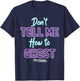 Julie And The Phantoms Don't Tell Me How To Ghost T-Shirt - T-Shirt | Navy