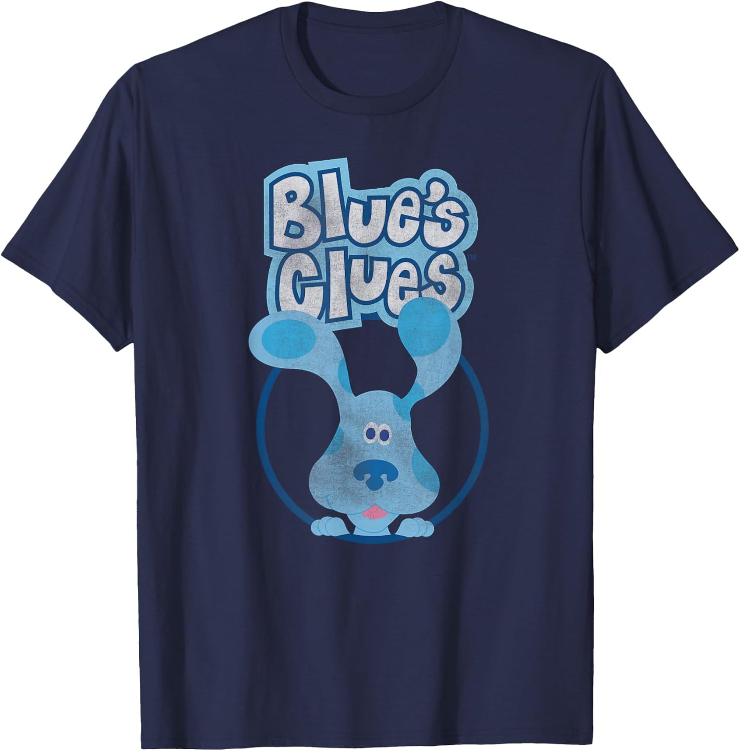 Blues Clues in A Circle T-Shirt - T-Shirt | Navy