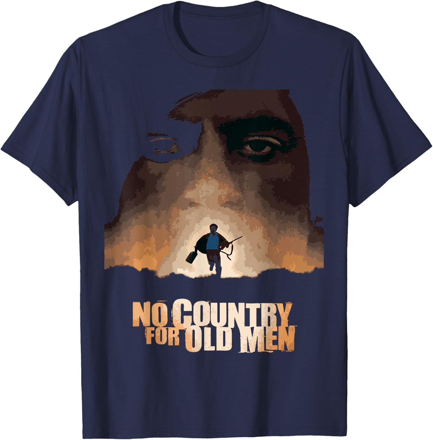 No Country For Old Men T-Shirt - T-Shirt | Navy