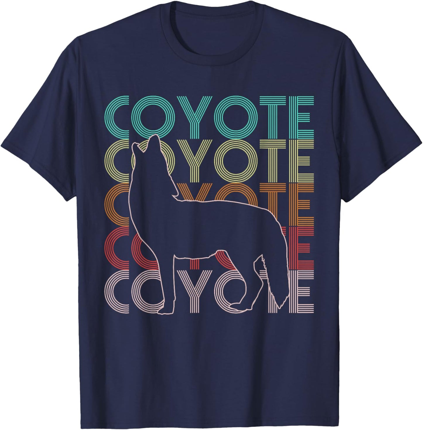 Coyote T-Shirt - T-Shirt | Navy