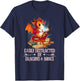 easily distracted by Dragon and Books nerds T-Shirt - T-Shirt | Navy