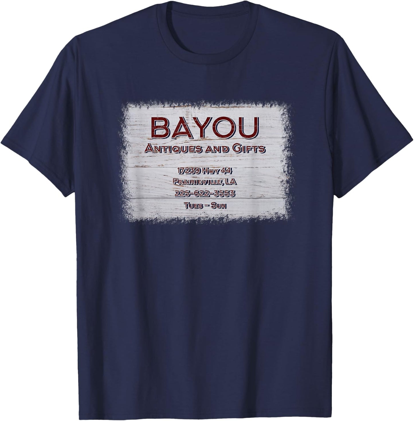 Bayou Antiques and Gifts T-S2 T-Shirt - T-Shirt | Navy