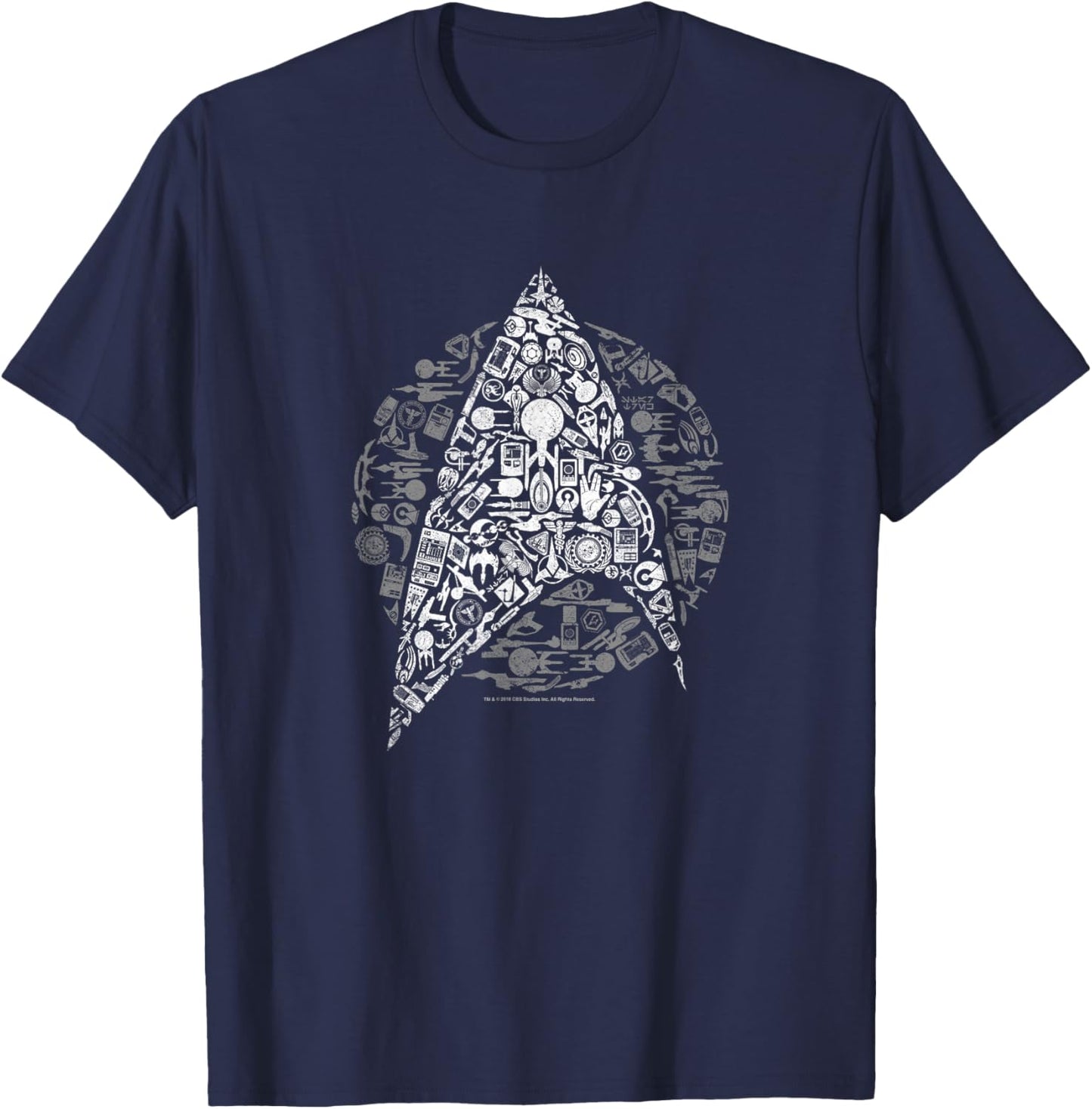 Star Trek: The Original Series Iconic Mashup T-Shirt - T-Shirt | Navy