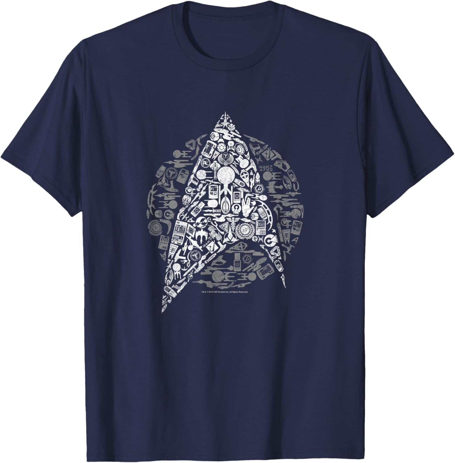 Star Trek: The Original Series Iconic Mashup T-Shirt - T-Shirt | Navy
