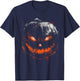 Pumpkin Costume Halloween Spooky Art Pumpkin T-Shirt - T-Shirt | Navy