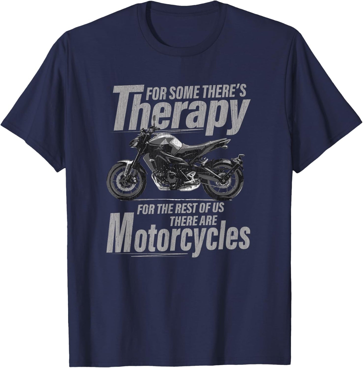 Therapy Naked Bike FZ-09 MT-09 T-Shirt - T-Shirt | Navy