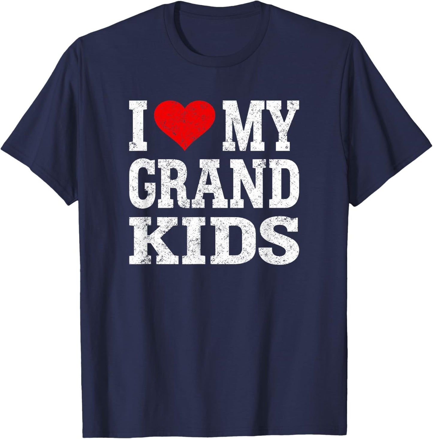 I Love My Grandkids T-Shirt - T-Shirt | Navy