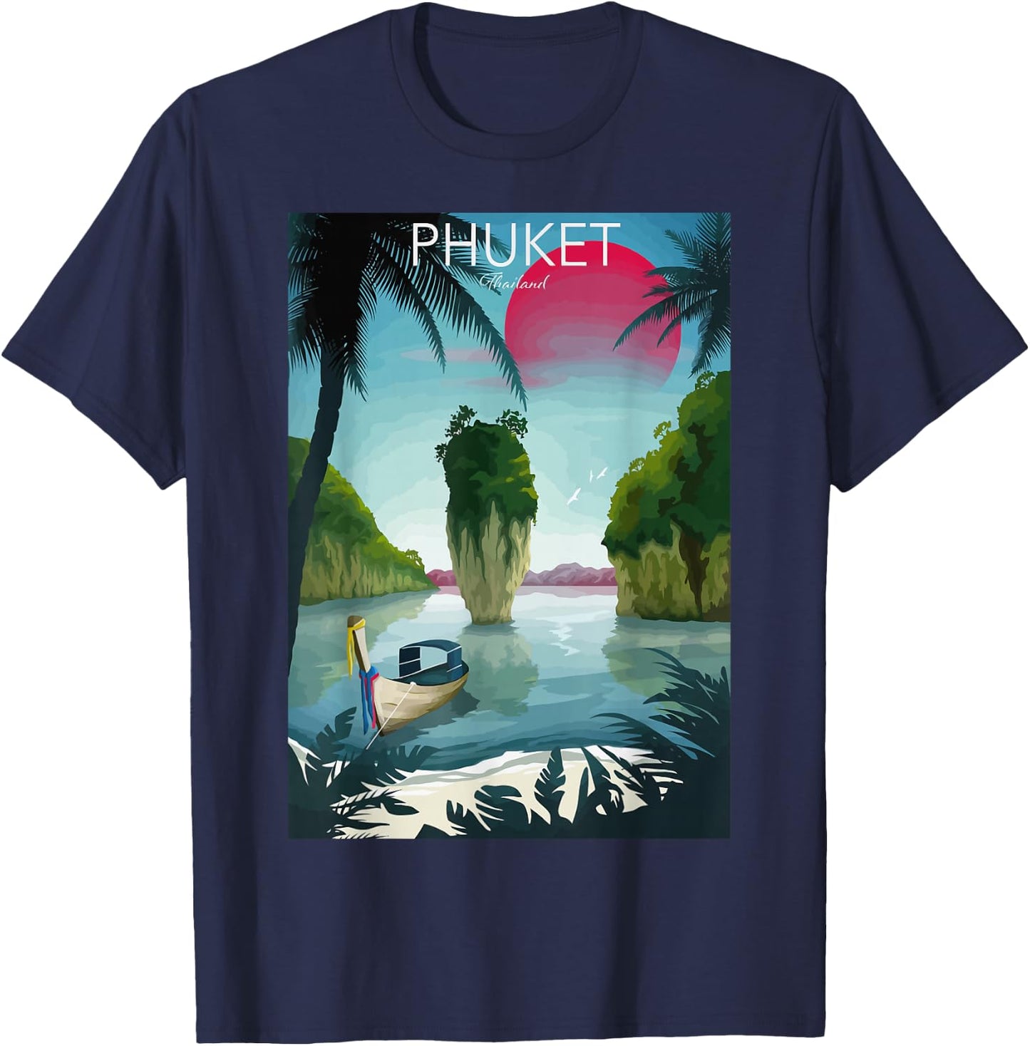 Phuket Thailand T-Shirt - T-Shirt | Navy