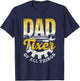 Dad Fixer Of All Things Repair Handyman Fixing Mr Fix It T-Shirt - T-Shirt | Navy