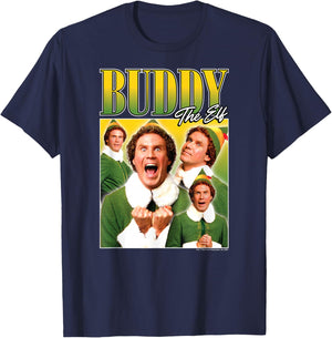 Elf - Buddy The Elf T-Shirt - T-Shirt | Navy