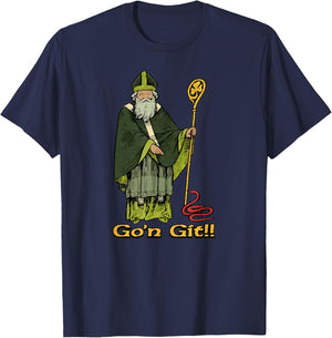 Funny St Patrick's Day Funny Go'n Git St Patrick T-Shirt - T-Shirt | Navy