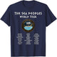 The Sea Peoples World Tour Funny History T-Shirt - T-Shirt | Navy