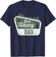 One Happy Dad Matching Family Birthday Party Camping T-Shirt - T-Shirt | Navy