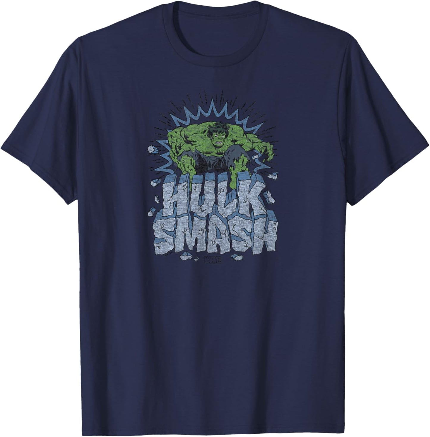 Hulk - Smash T-Shirt - T-Shirt | Navy