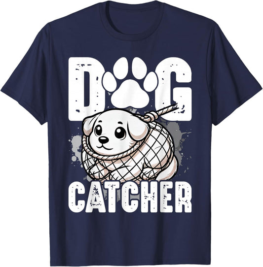 Dog Catcher Matching Costume T-Shirt - T-Shirt | Navy
