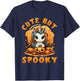 Cute Unicorn Halloween, Cute But Spooky Unicorn Girls T-Shirt - T-Shirt | Navy