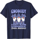 Gnobody Fights Alone Esophagus Esophageal Cancer Awareness T-Shirt - T-Shirt | Navy