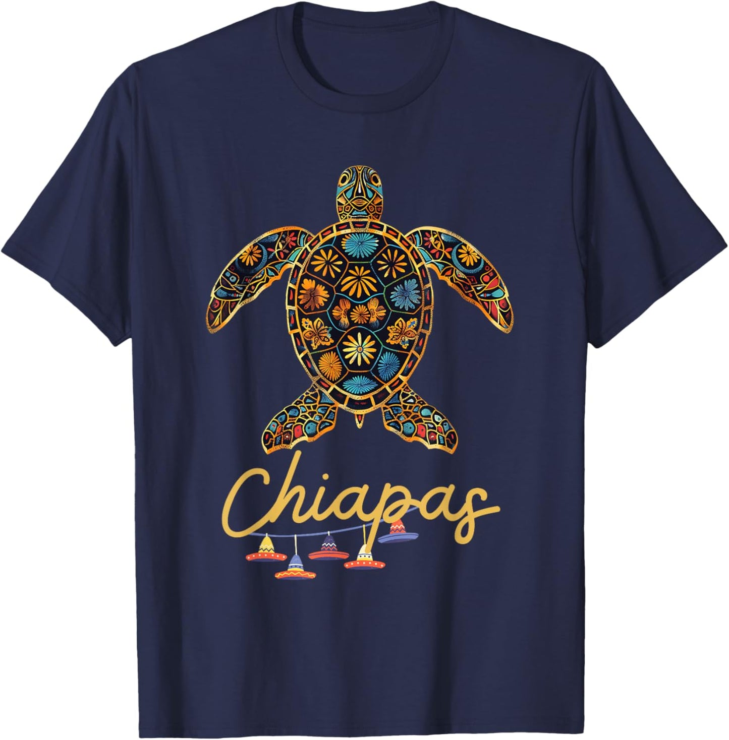 Mexico Chiapas Souvenir / Chiapas T-Shirt - T-Shirt | Navy