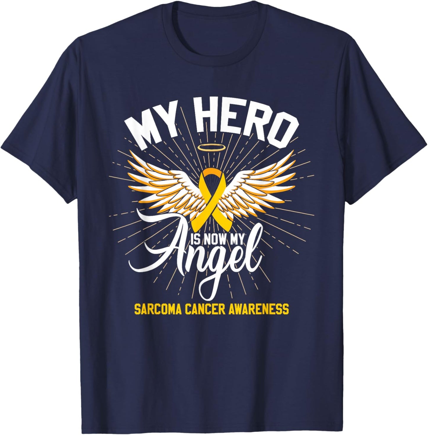 Sarcoma Awareness T-Shirt - T-Shirt | Navy