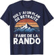 Retirement Plan Hiking Humor Hiking Gift Mountain , Black, S T-Shirt - T-Shirt | Navy