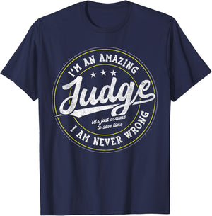 Amazing Judge T-Shirt - T-Shirt | Navy