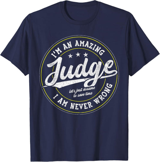 Amazing Judge T-Shirt - T-Shirt | Navy