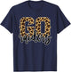 Raiders Go Raiders Leopard Print Cheetah Graphic T-Shirt - T-Shirt | Navy