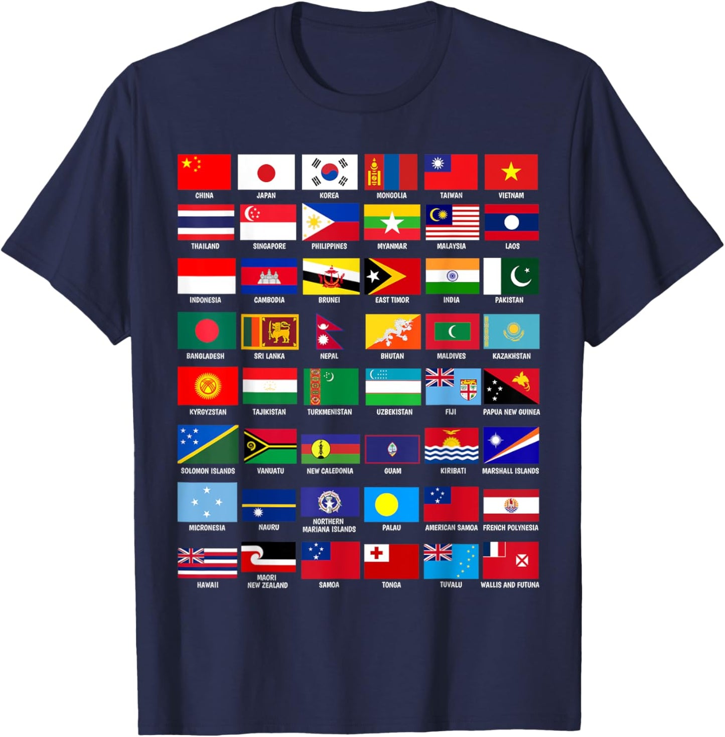 AAPI Asian American and Pacific Islander Heritage Month 2024 T-Shirt - T-Shirt | Navy
