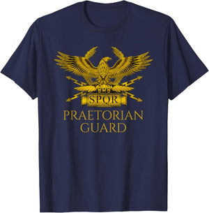 Praetorian Guard - Legionärer Adler - Geschichte des alten Roms T-Shirt - T-Shirt | Navy