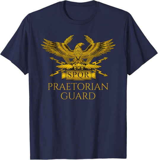 Praetorian Guard - Legionärer Adler - Geschichte des alten Roms T-Shirt - T-Shirt | Navy