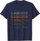 Love Heart Lawless Grunge Vintage Style Black Lawless T-Shirt - T-Shirt | Navy