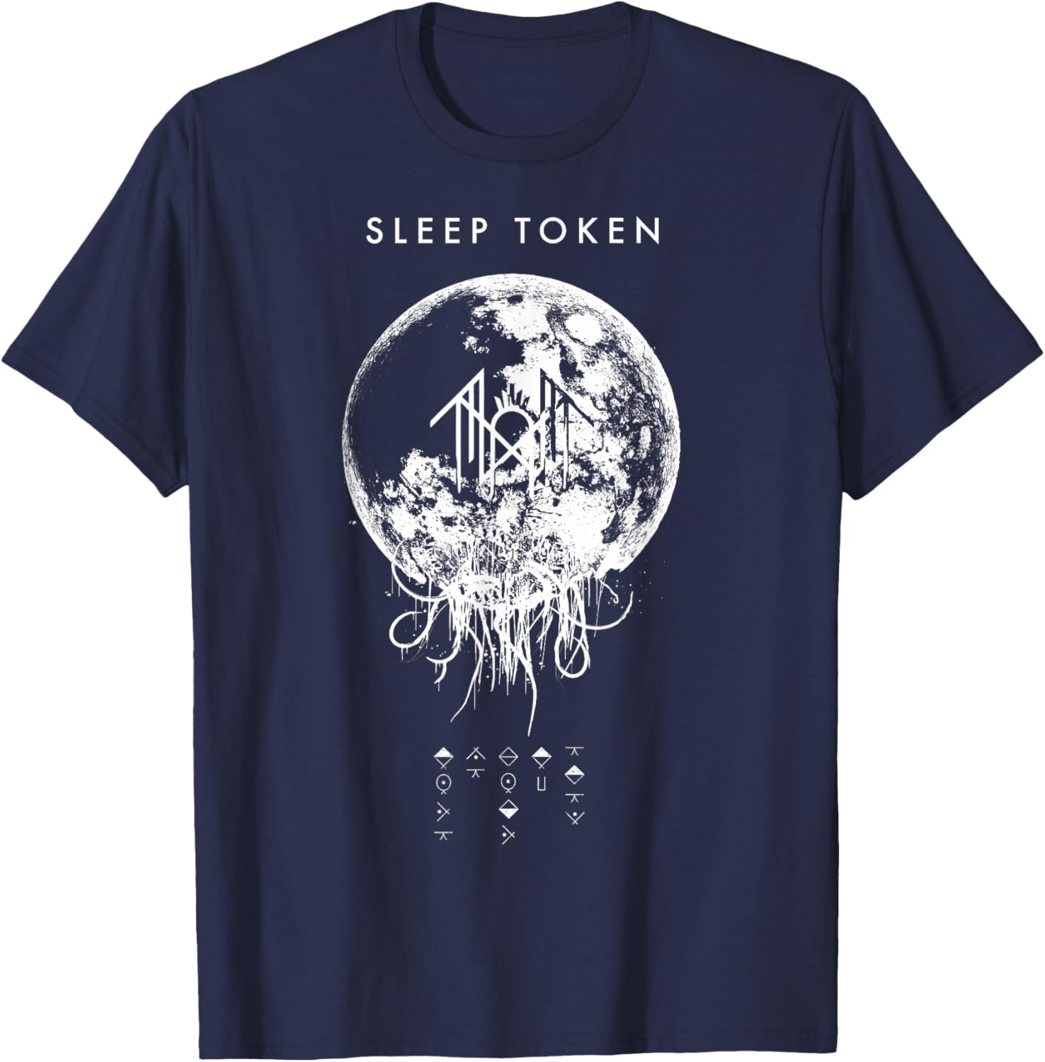 Sleep Token Cover Art T-Shirt - T-Shirt | Navy