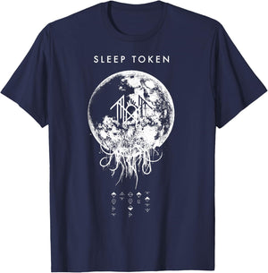 Sleep Token Cover Art T-Shirt - T-Shirt | Navy