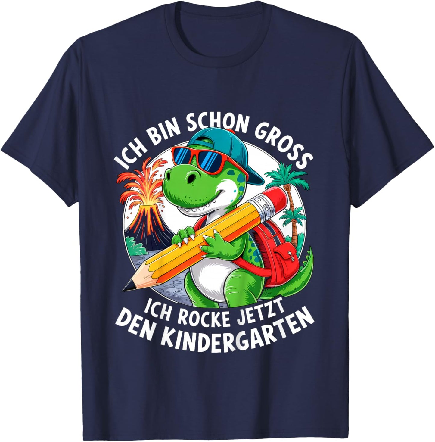 Kindergartenkind 2026 Kita Start Anfang Kindergarten Jungs T-Shirt - T-Shirt | Navy