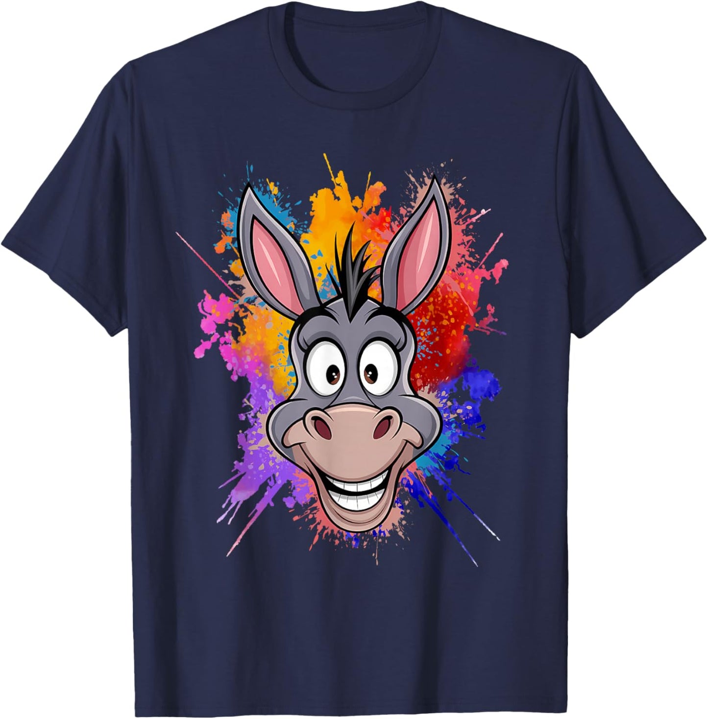 Donkey Men Women Donkey Lover Graphic Donkey T-Shirt - T-Shirt | Navy